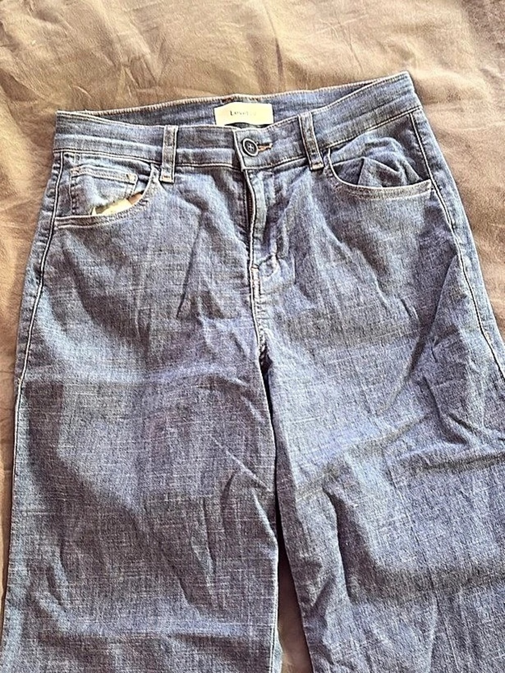 Level 99 wide Leg Blue Jeans